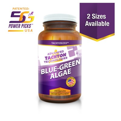 Blauwgroene alg capsules